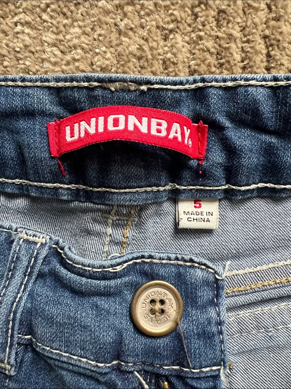 UNIONBAY Medium Blue Denim Shorts